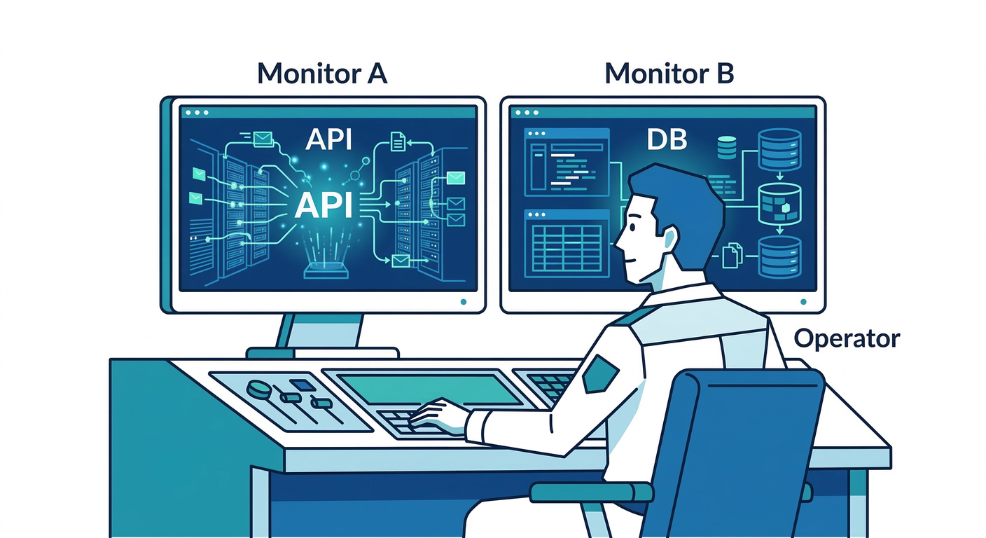 Dual Terminal Monitoring