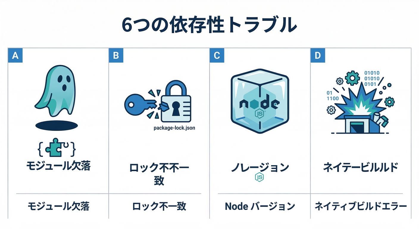 6 Types of Dependency Troubles