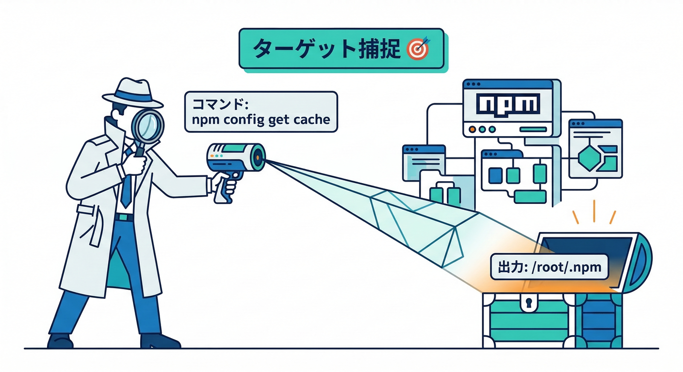 Find Cache Location