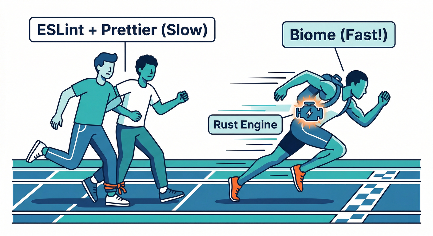 Biome vs Traditional Stack
