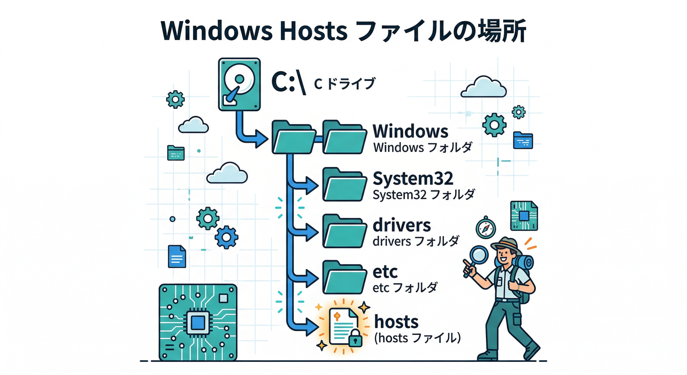 Hosts File Location