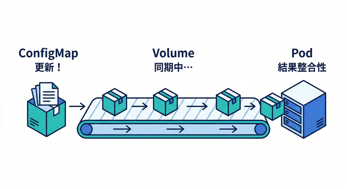 Volume Update Lag