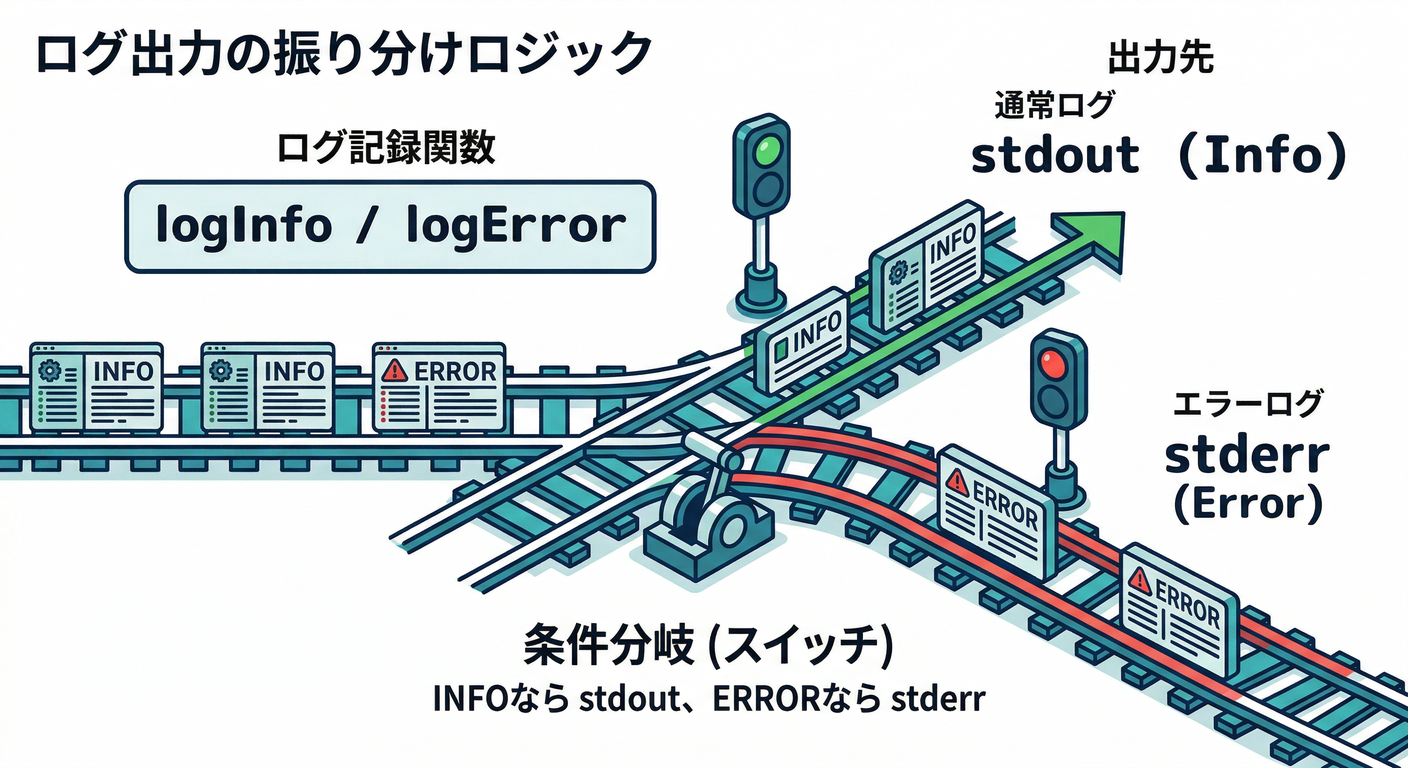 Logger Split Logic
