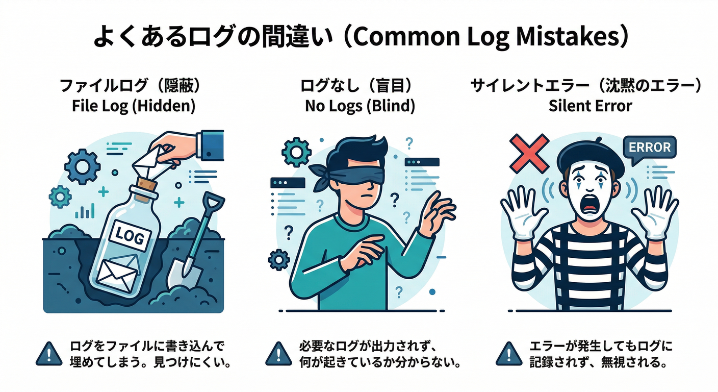 Common Log Mistakes