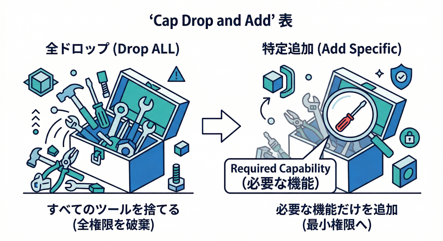 Cap Drop and Add