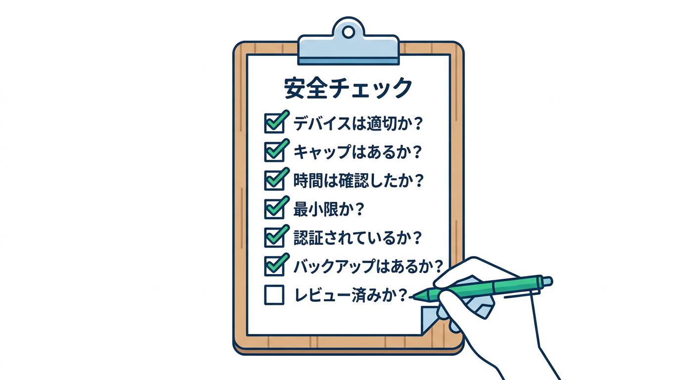 Safety Checklist