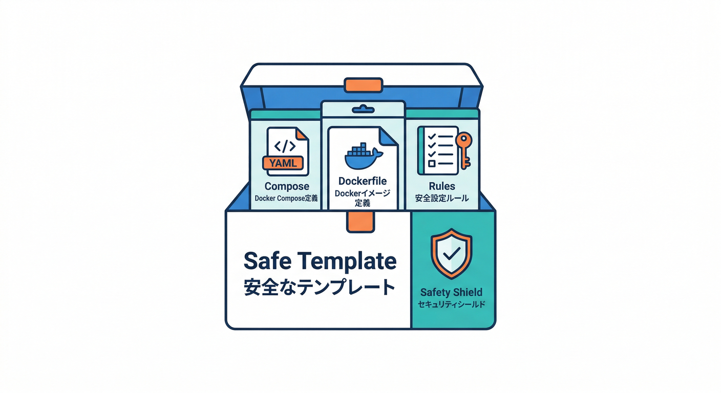 Safe Template Goal