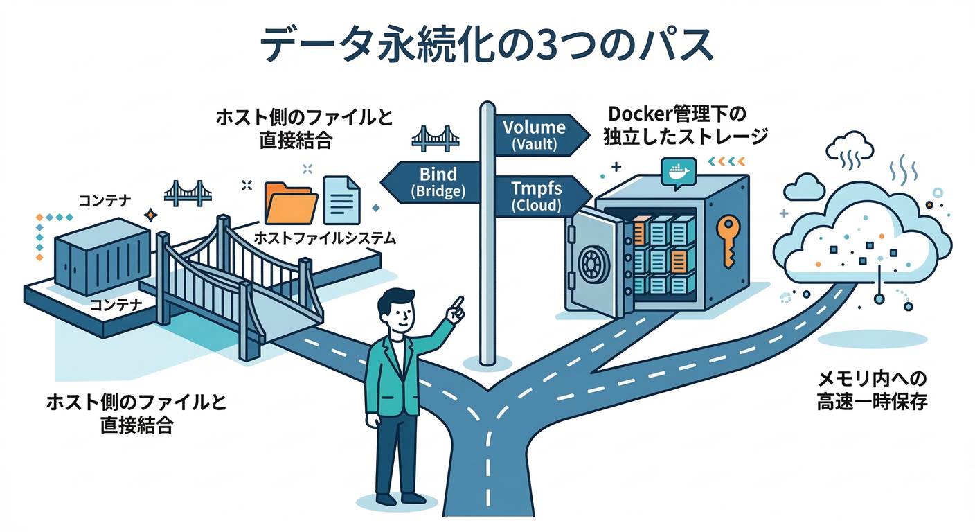3 Persistence Paths