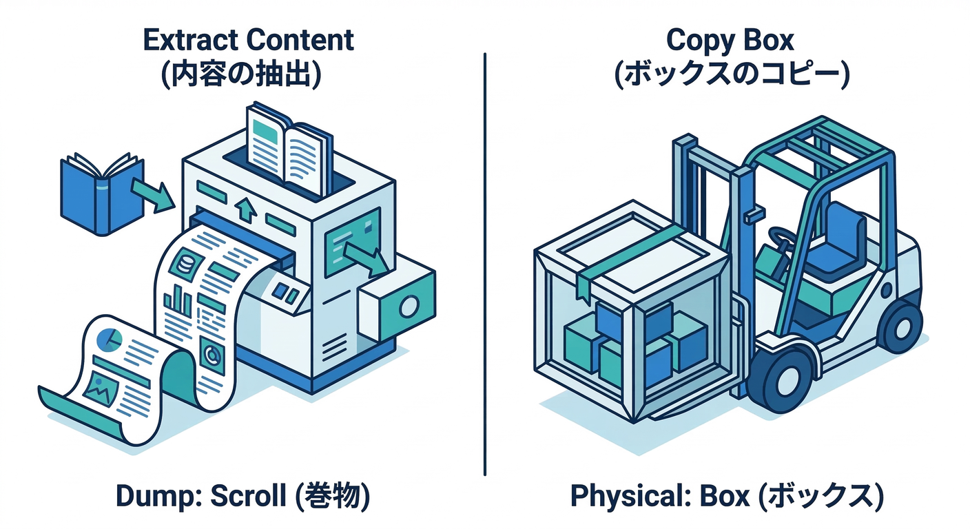 Dump vs Physical Backup