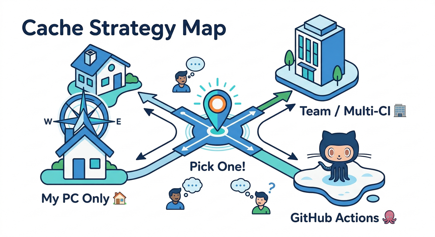 Cache Strategy Map