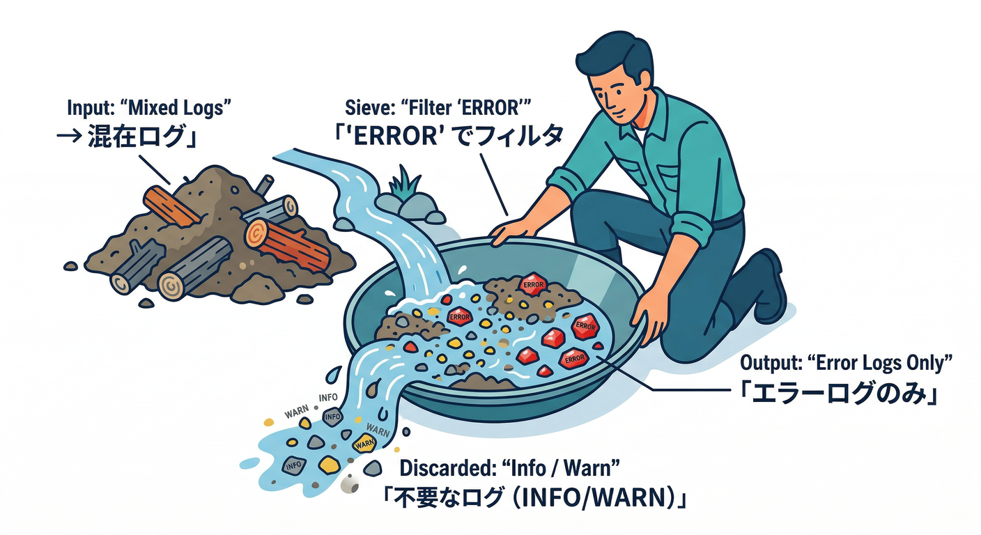 Grep Error Filter