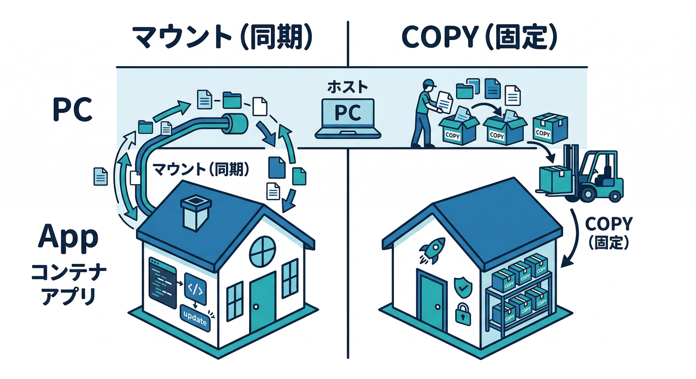 Mount vs Copy
