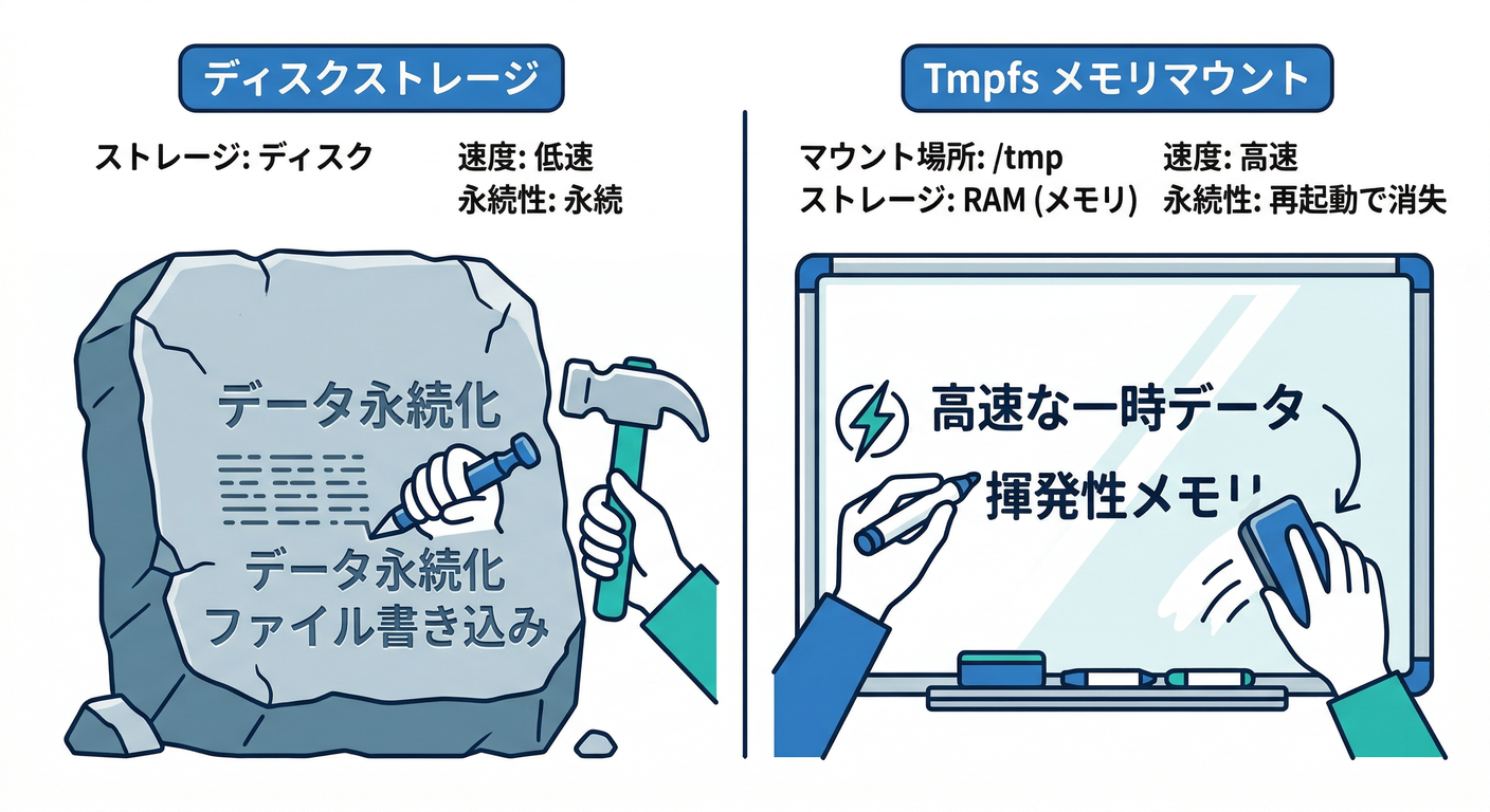 Tmpfs Memory Mount